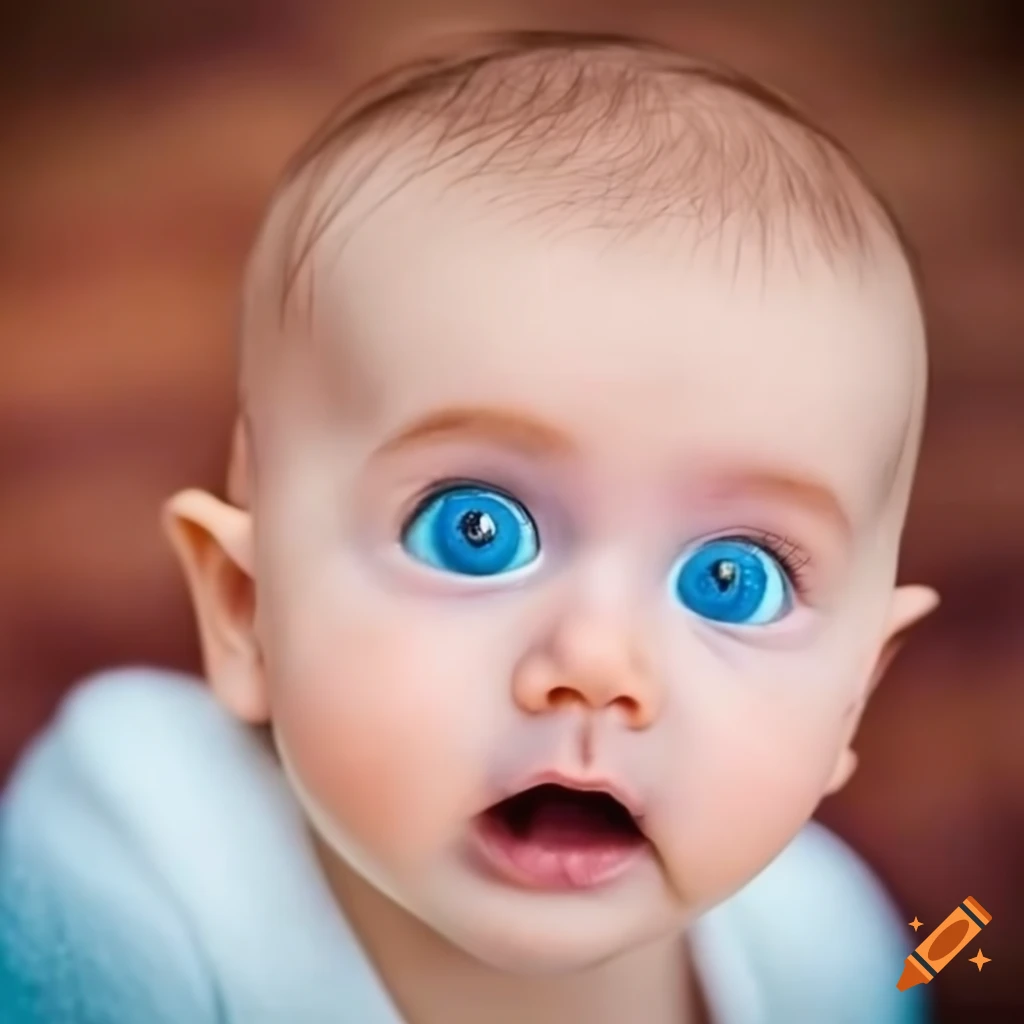 cute baby faces with blue eyes