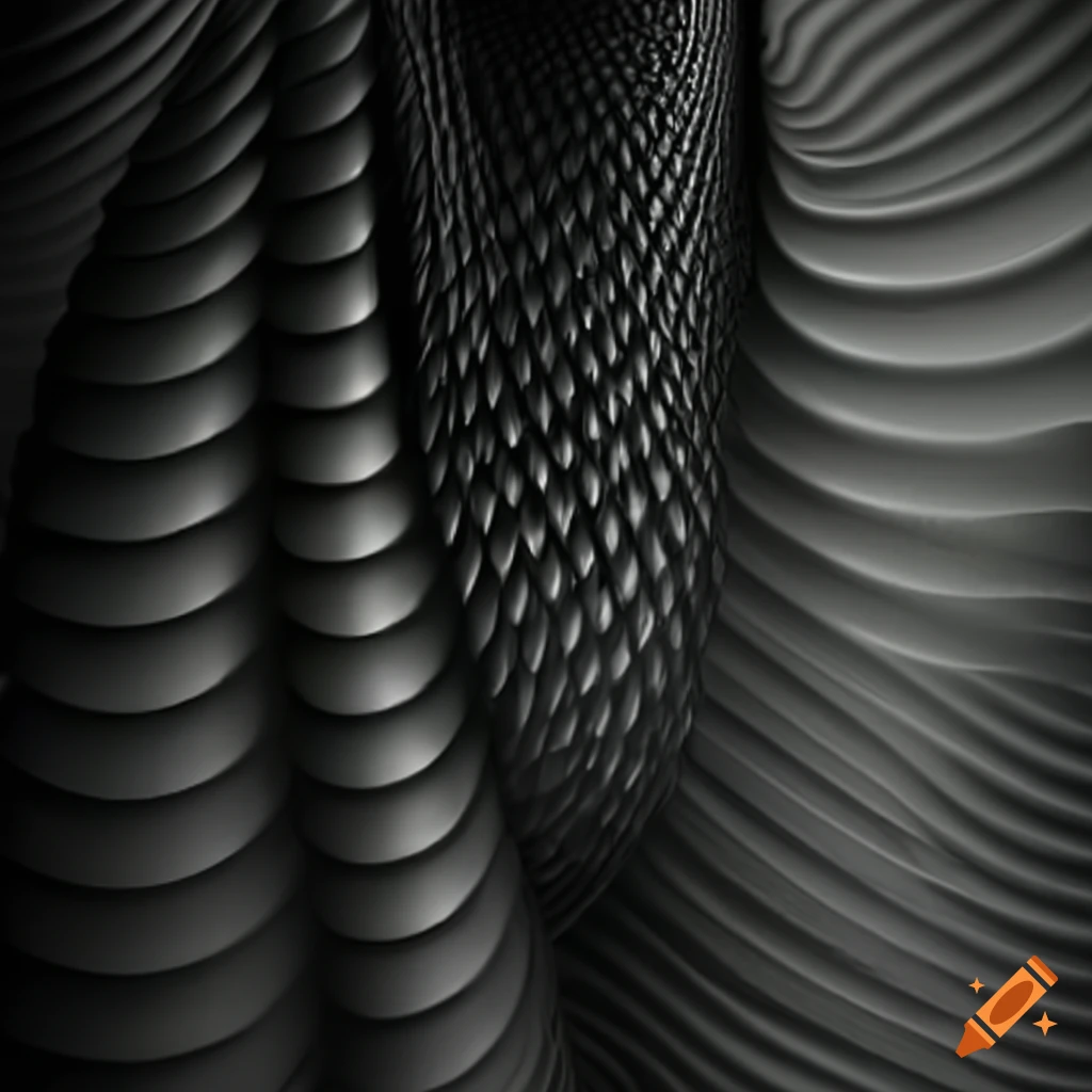 Seamless black fabric texture on Craiyon