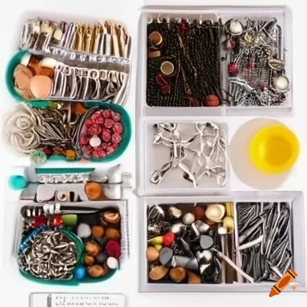Diy jewelry making kit for personal accessories on Craiyon