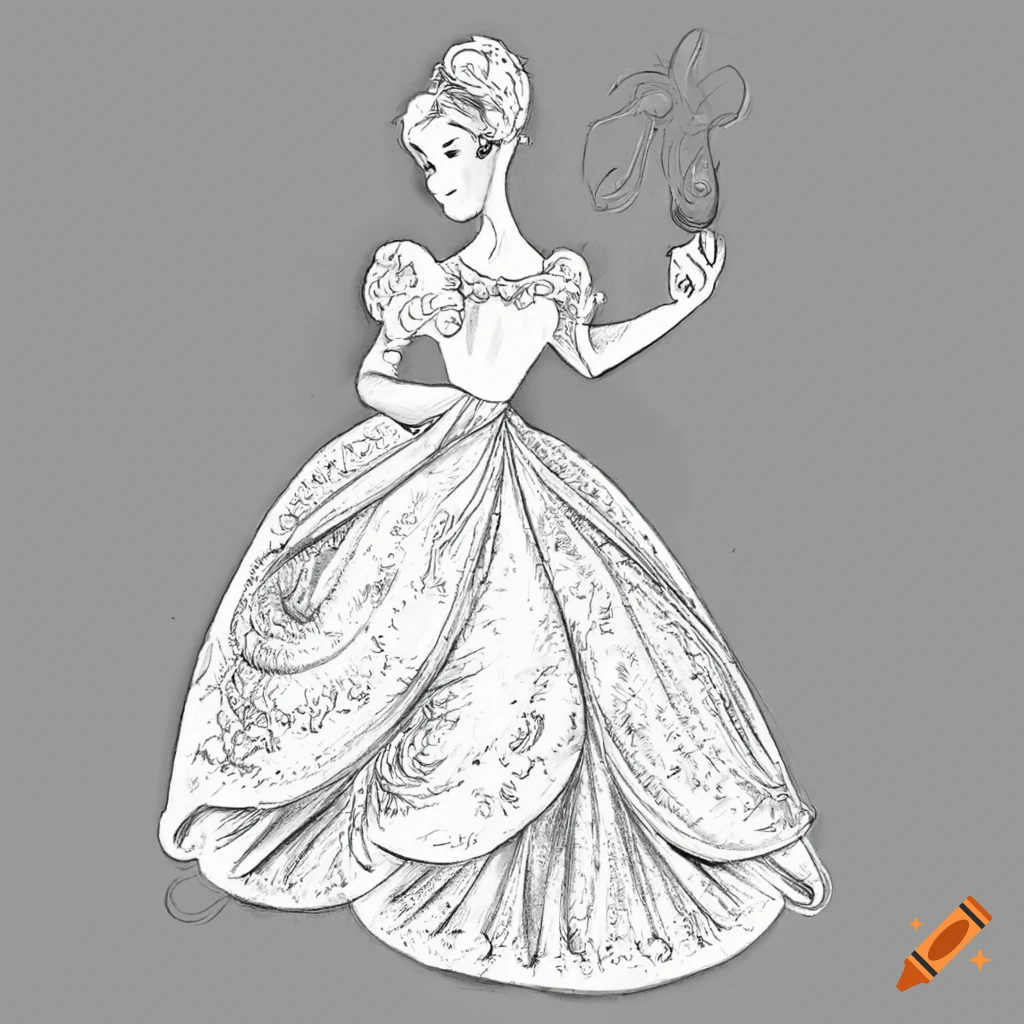 Tricia Loren - Cinderella sketch