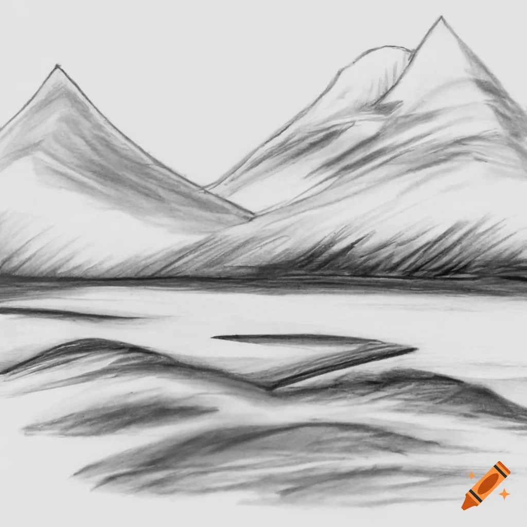 Easy Landscape Drawing tutorial for Procreate-saigonsouth.com.vn