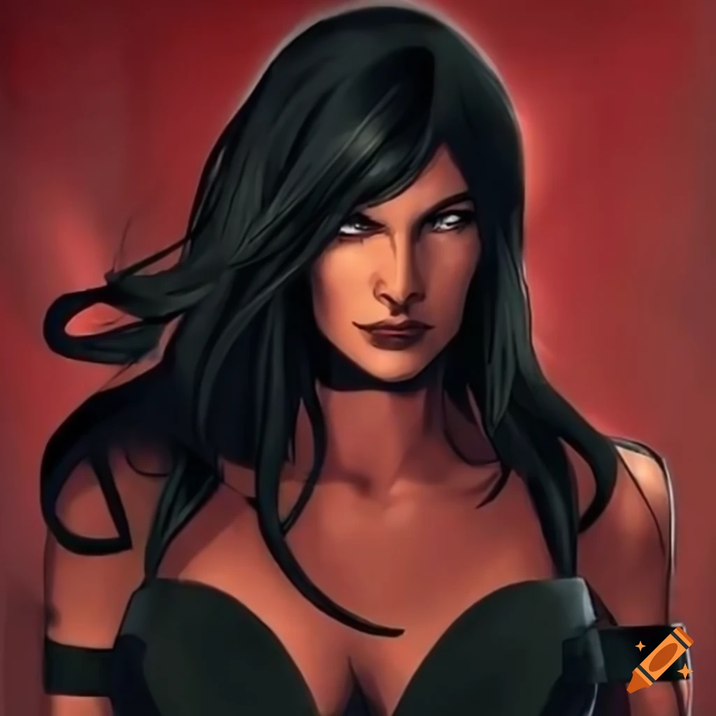 Elektra natchios smirking