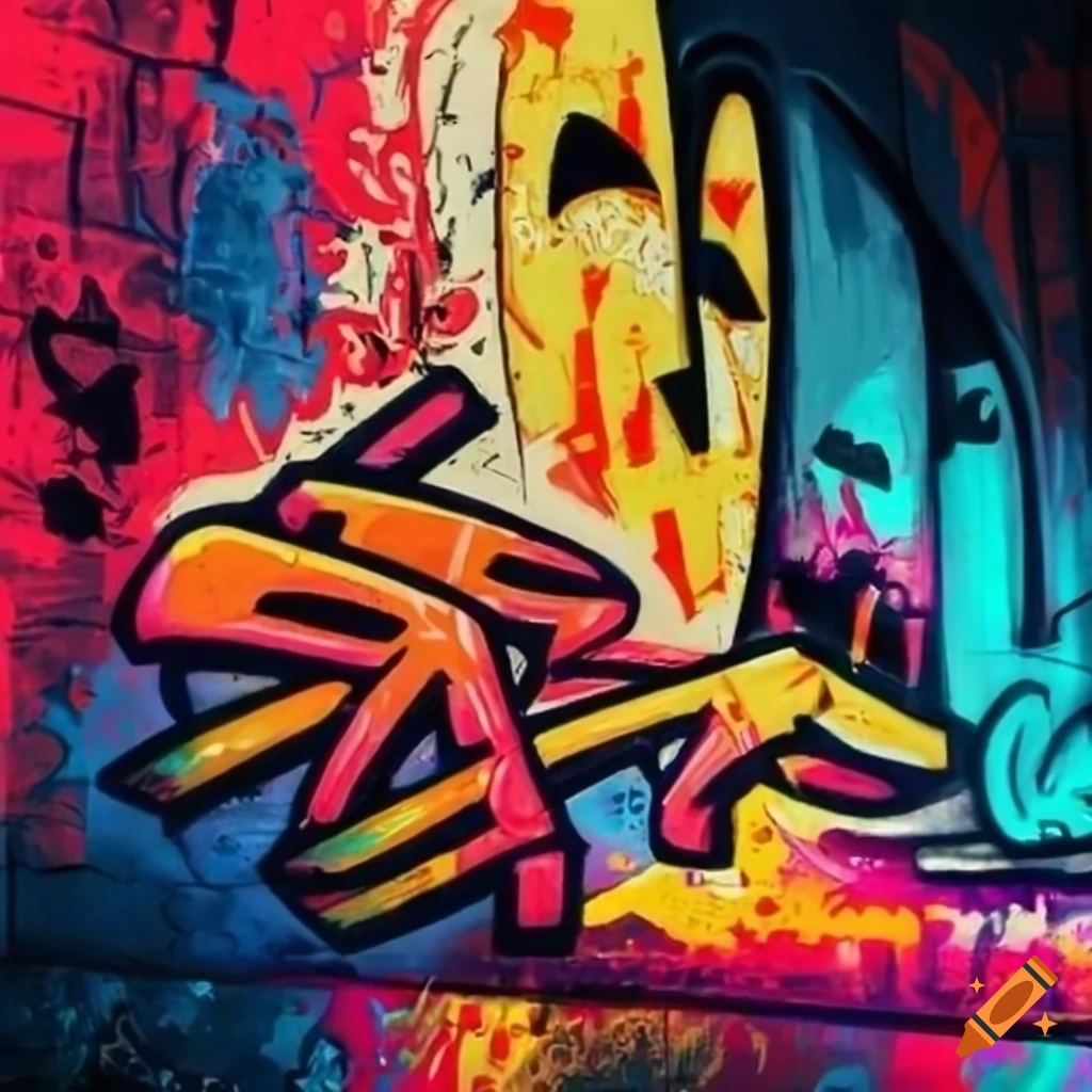 Graffiti on Craiyon