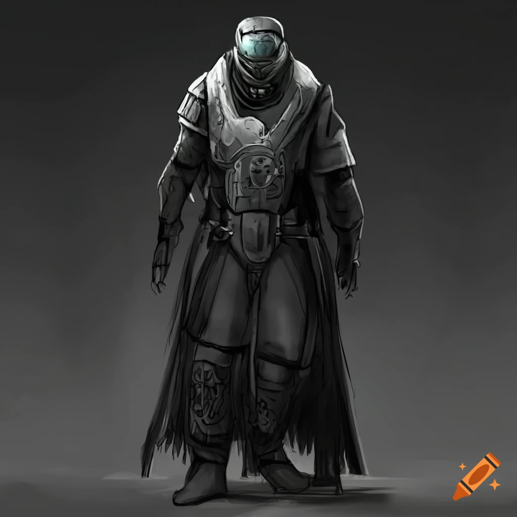 Sci Fi Knight Concept Art