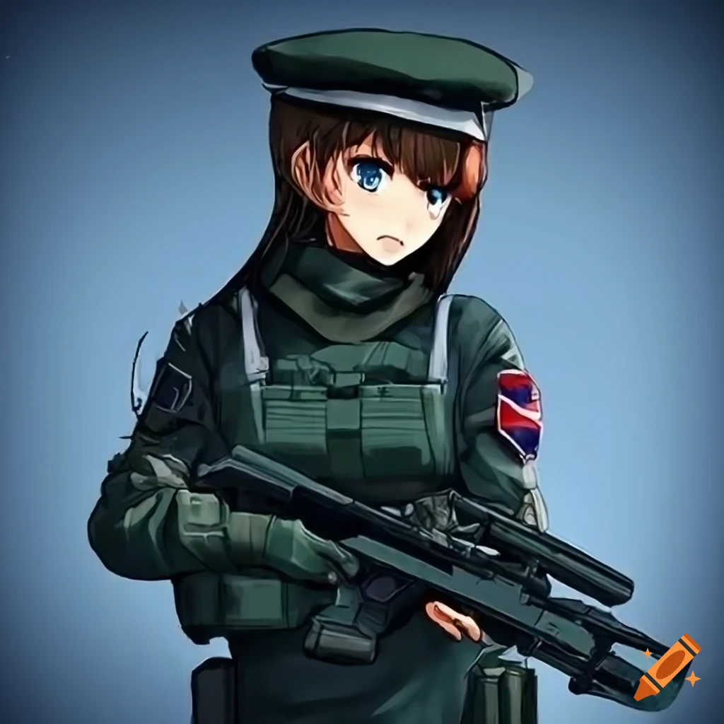 German anime soldier - AI Generated Artwork - NightCafe Creator
