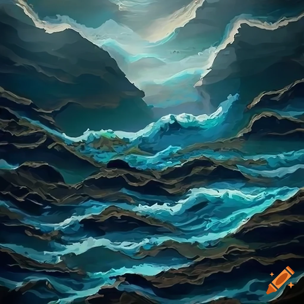 Violent Waves Wallpaper