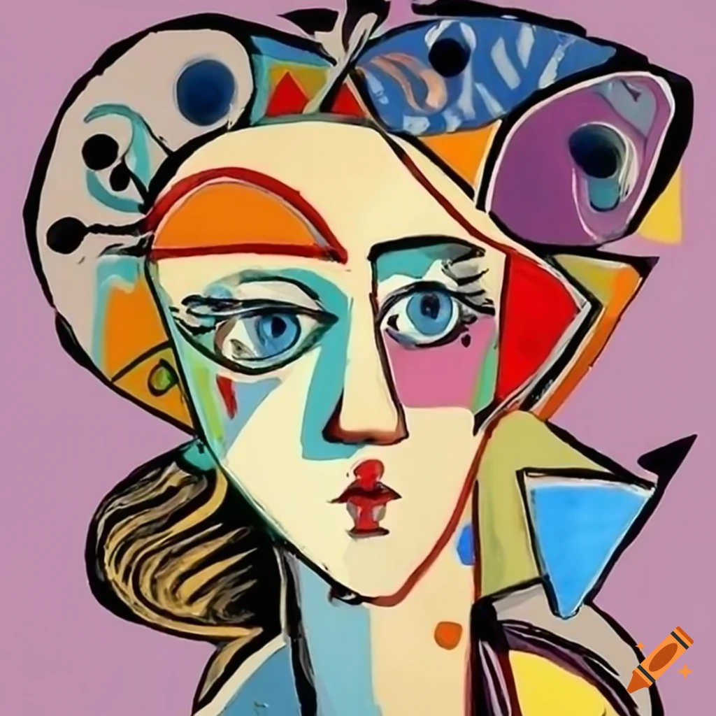 Pablo Picasso s Art Style Forming A Women On Craiyon