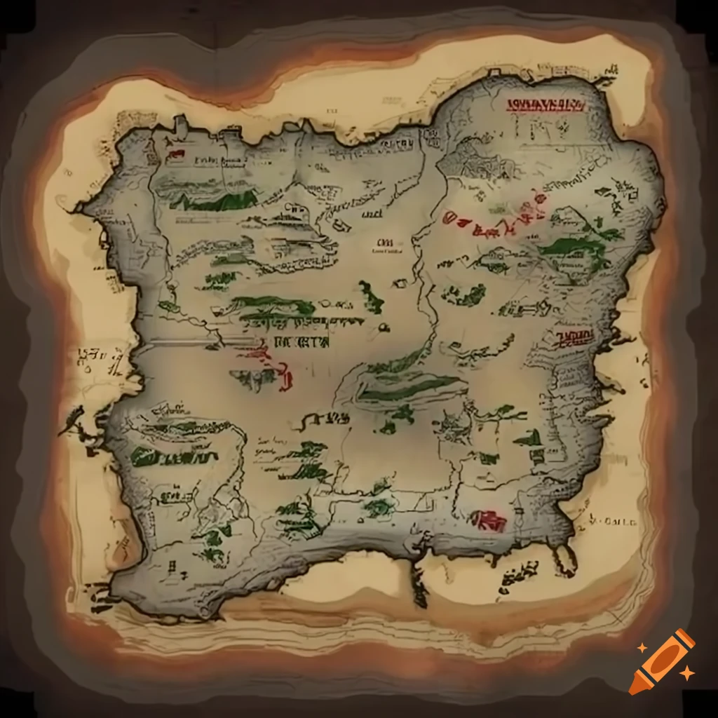 World Map - Red Dead Redemption 2 Map