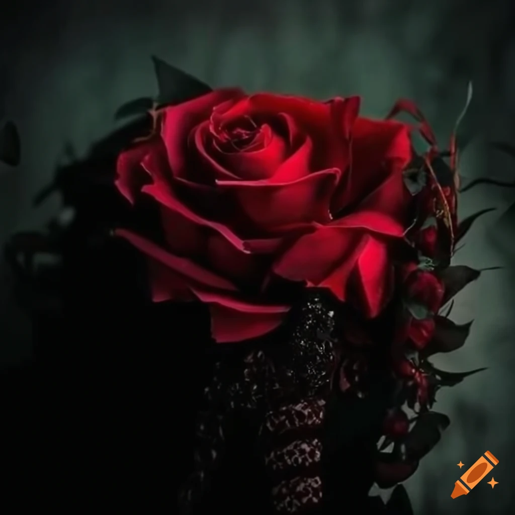 gothic rose wallpaper