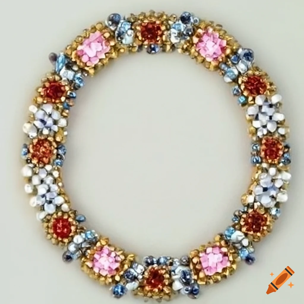 Beading pattern on Craiyon