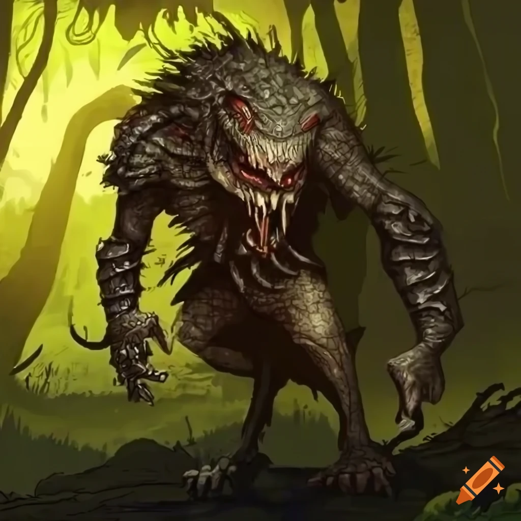 Dungeons and dragons 5th edition monster called a forest predator in ...