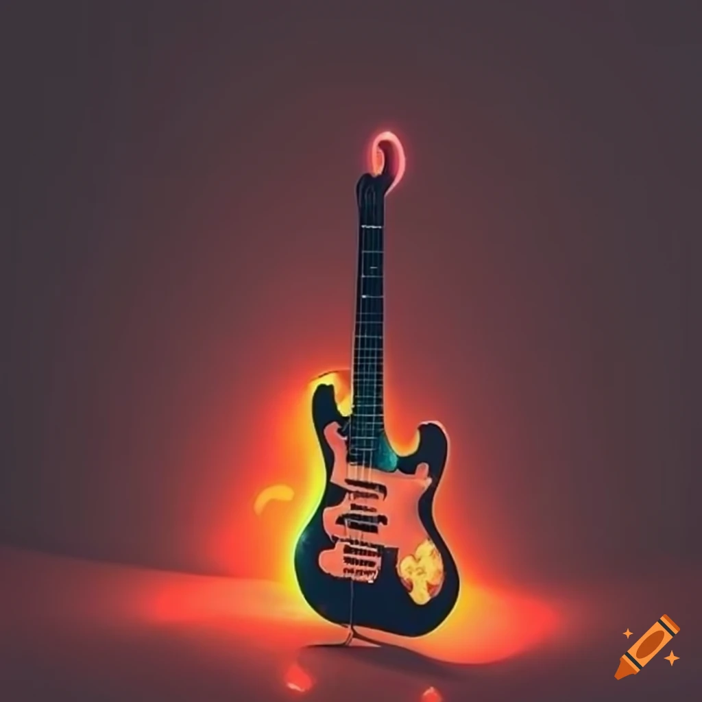 Rock Guitar Glowing On Craiyon rock-guitar-glowing-on-craiyon