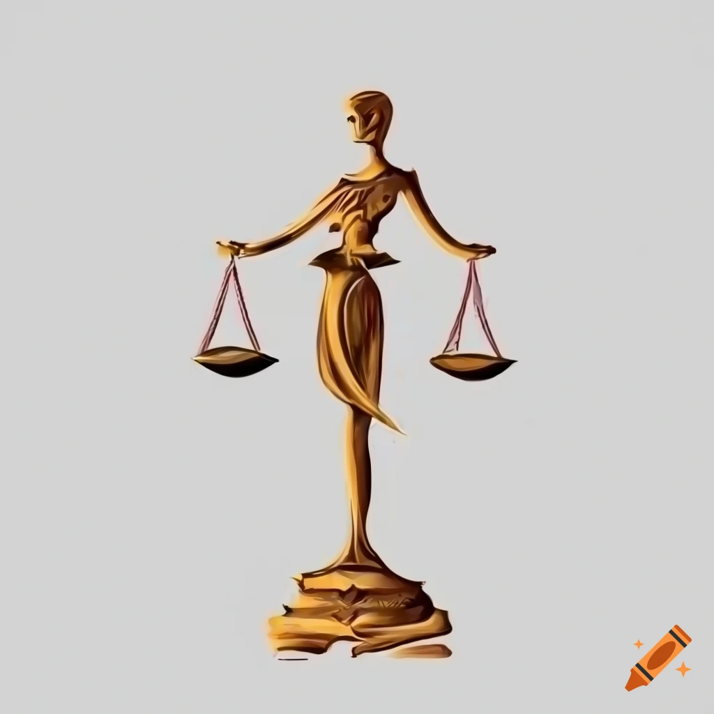 Golden Scales Of Justice by flyingcrowclothingcompany | Bakery logo design,  Art prints, Law logo justice