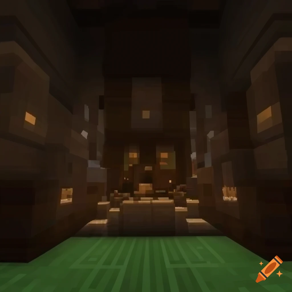 Minecraft's trading communities on Craiyon
