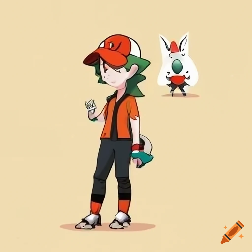 Pokémon trainer red icon 02 in 2023