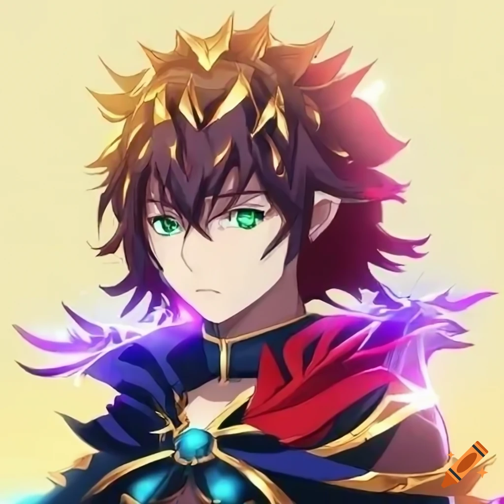 Prismatic king, anime character