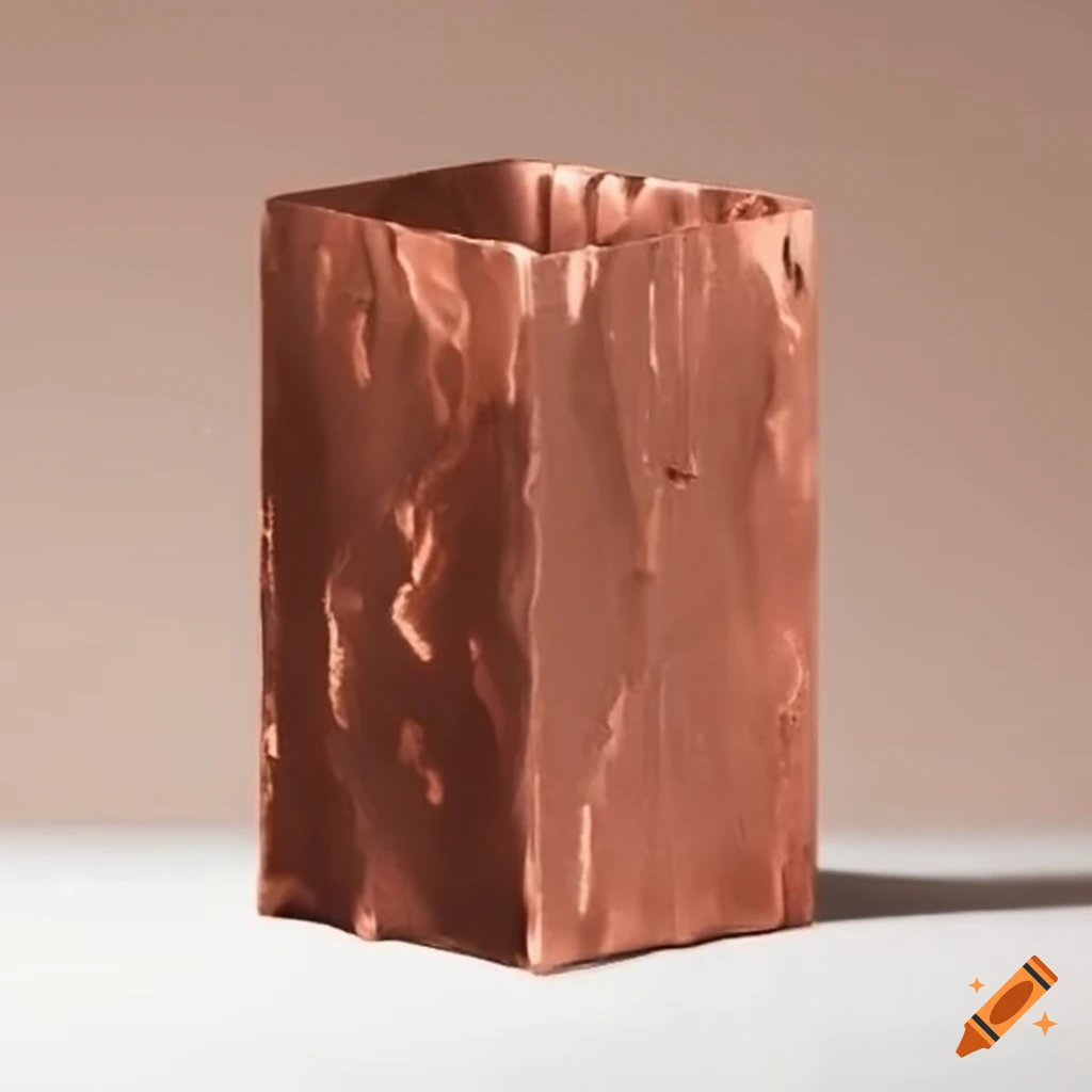 Waxed copper blocks
