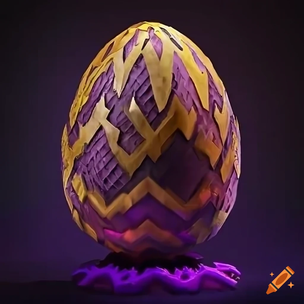 Ender dragon egg on Craiyon