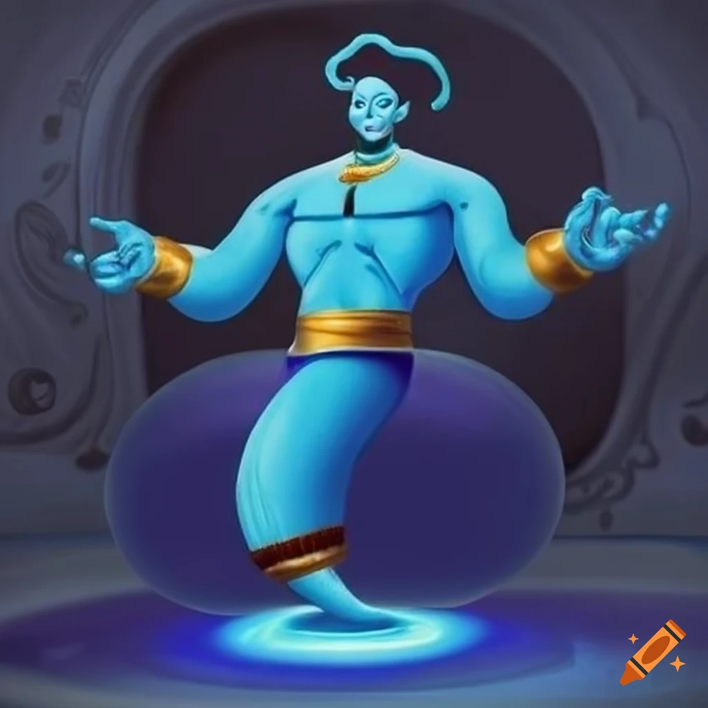 The Reason Why the Genie From Aladdin Is Blue