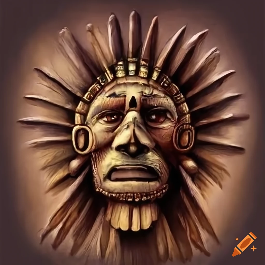 Tonatiuh el dios del sol de los aztecas