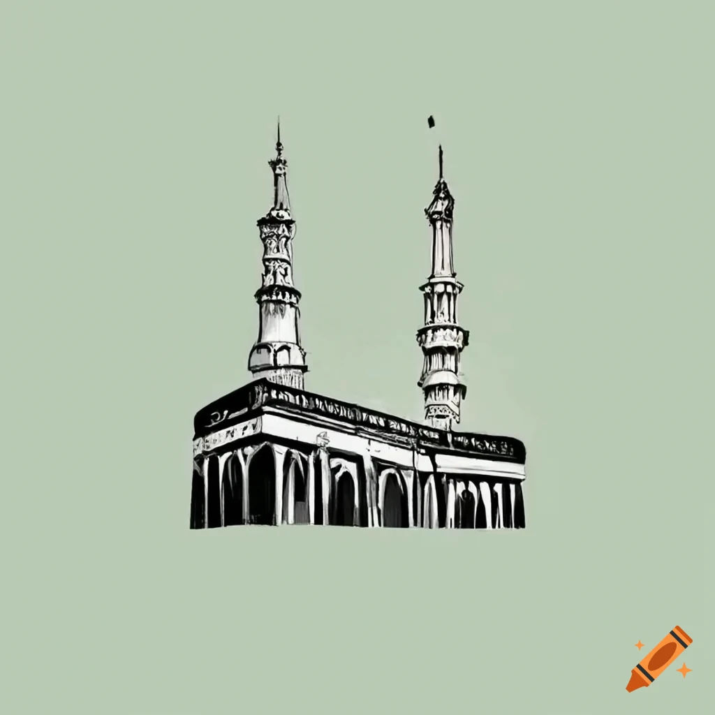 Masjid Sketch PNG Images With Transparent Background | Free Download On  Lovepik