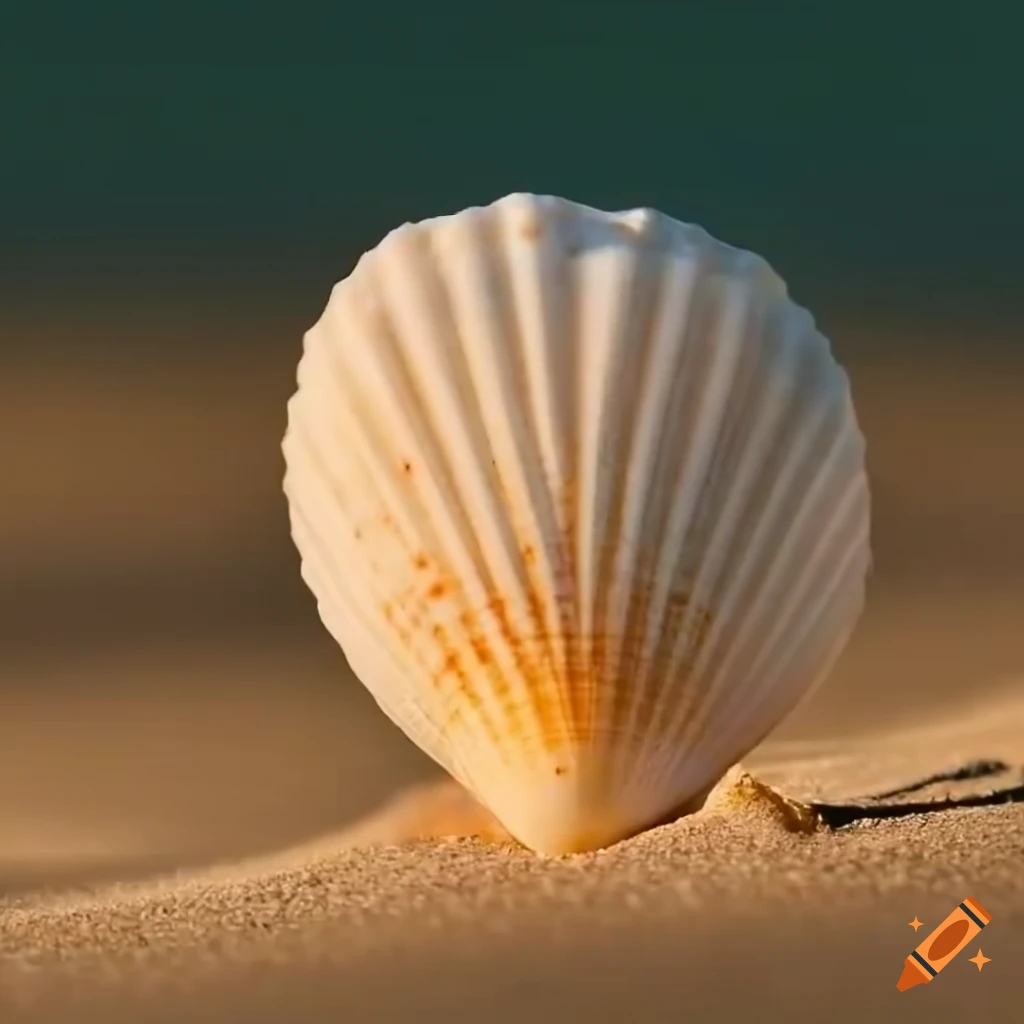 Pearl Color Shiny Spiral Seashell in the Corner of Sandy Tropical Beach  Surface and Sea or Ocean Waves on the Background Macro Stock Photo - Image  of macro, seascape: 196290968