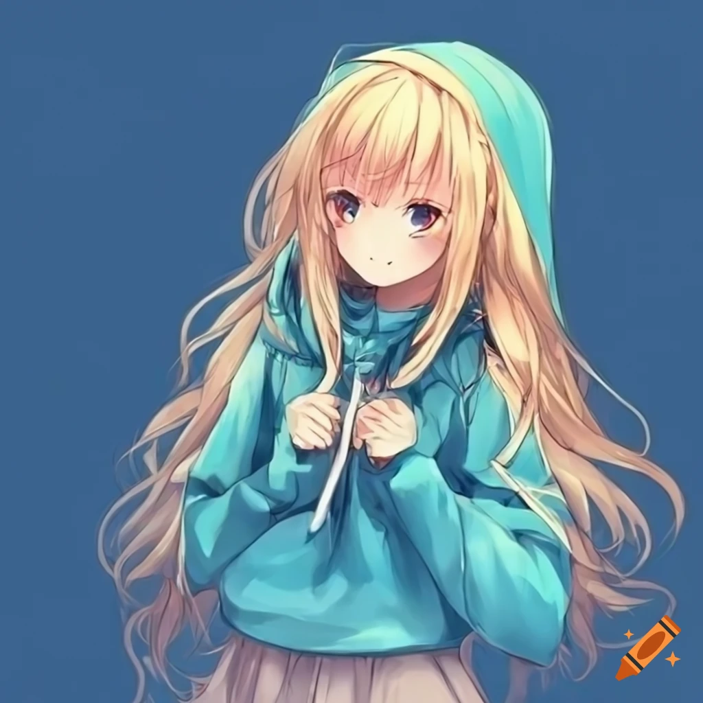 Soft Anime Girl Hair (Blonde)