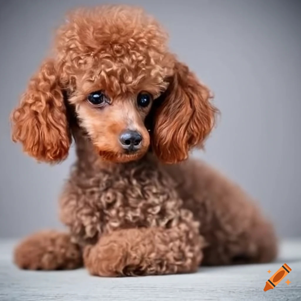 Small Brown Toy Poodle On Craiyon