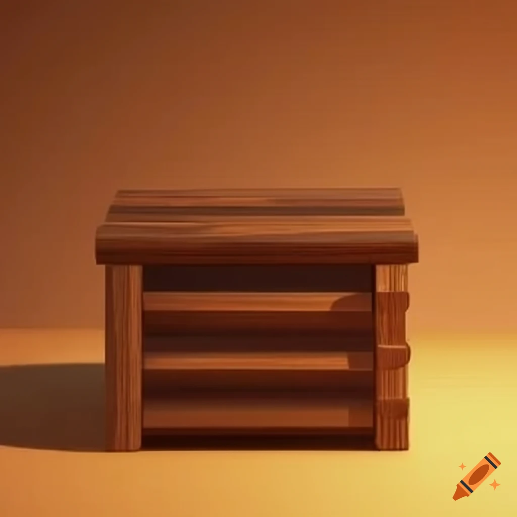 How to draw Wooden Box 