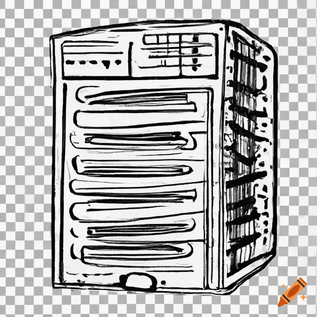server rack clip art