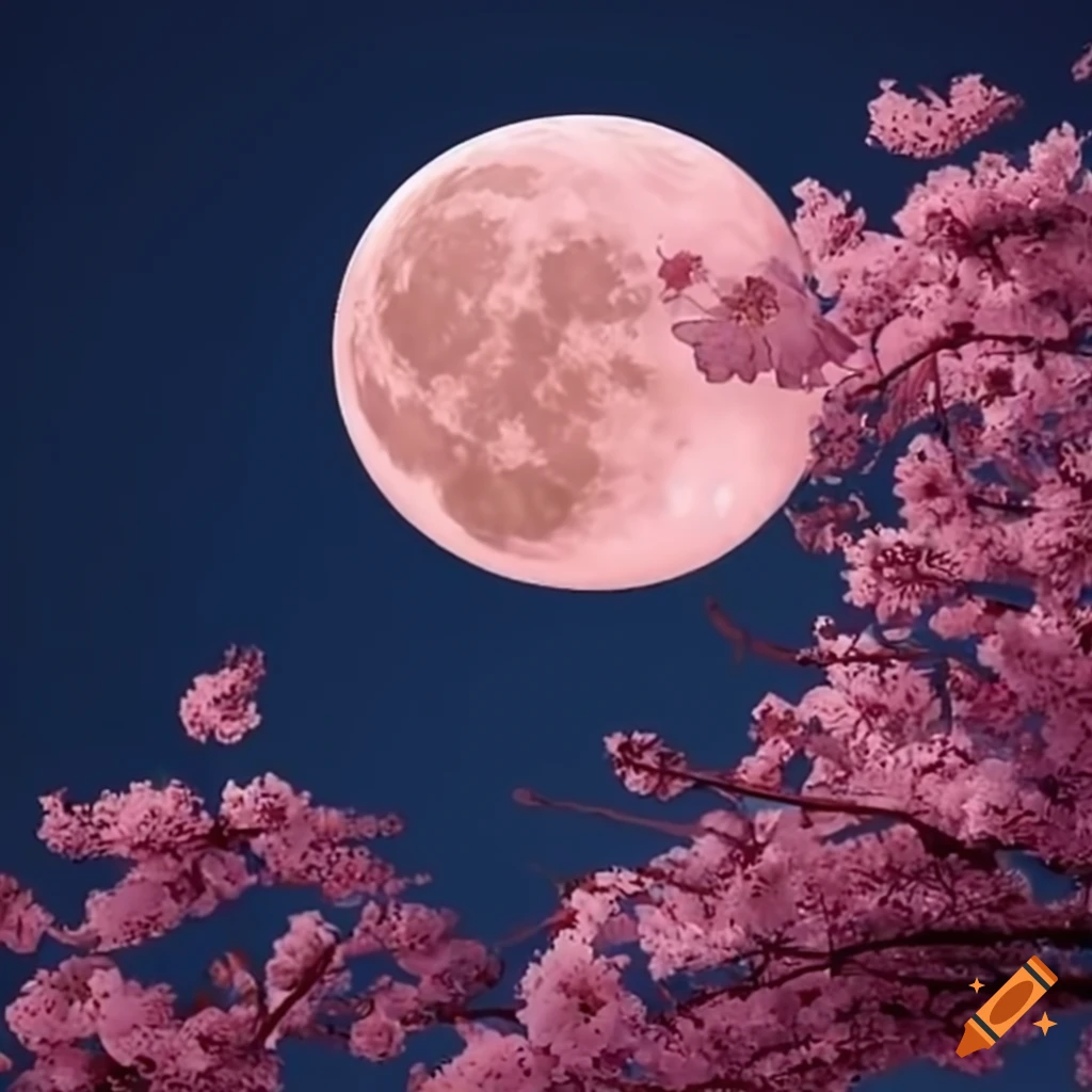 Cherry Blossom Moon