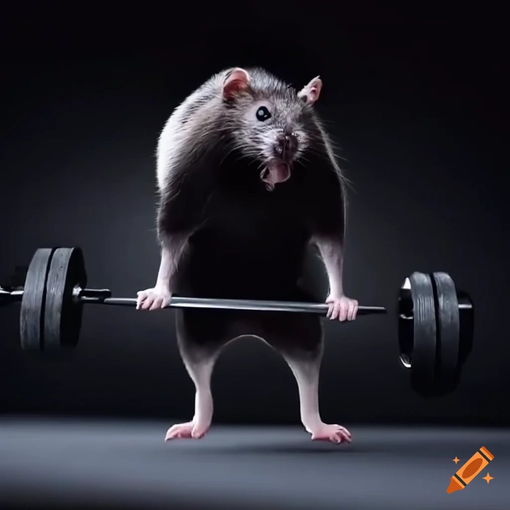 Fluffy Gym Rat