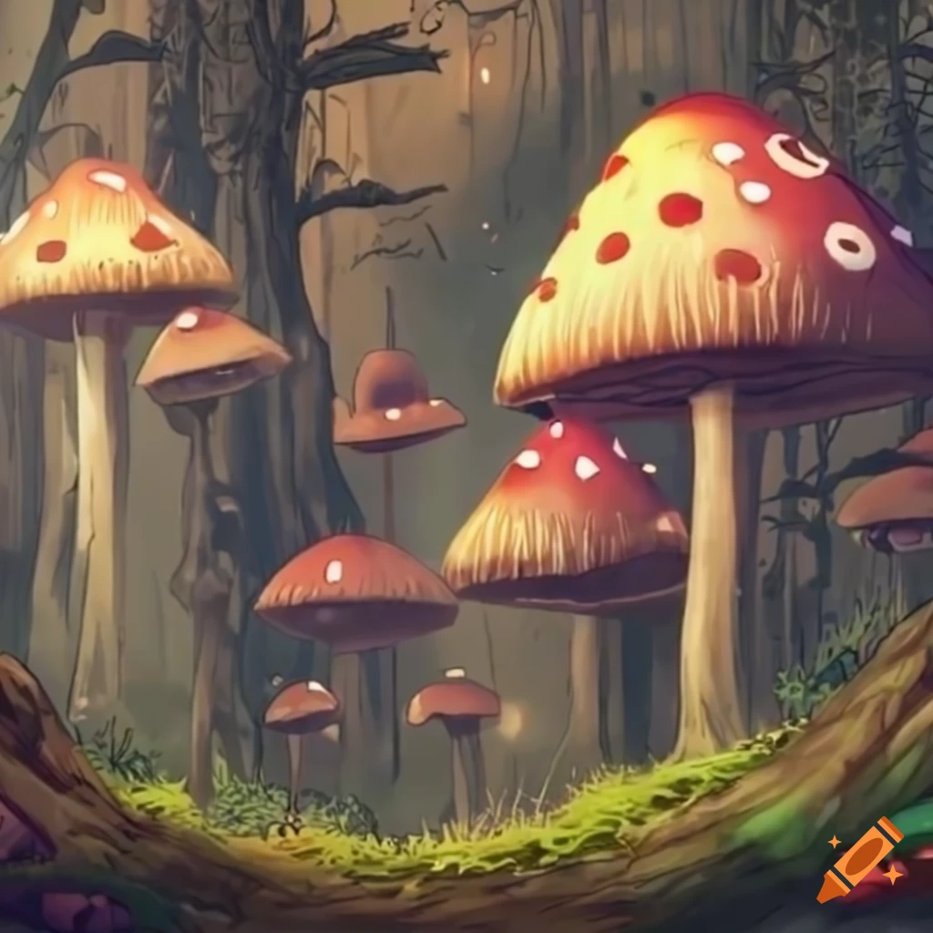 Mushroom anime person HD wallpapers | Pxfuel