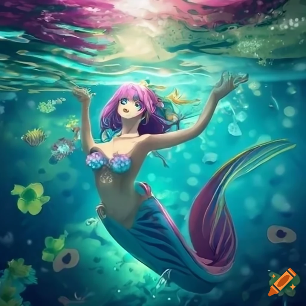 How to Draw Anime Mermaid, Mermaids