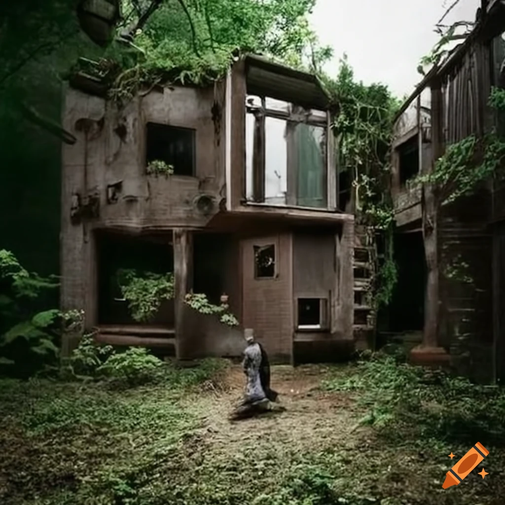 A nature-infested, post-apocalyptic house designed by juan o'gorman on ...