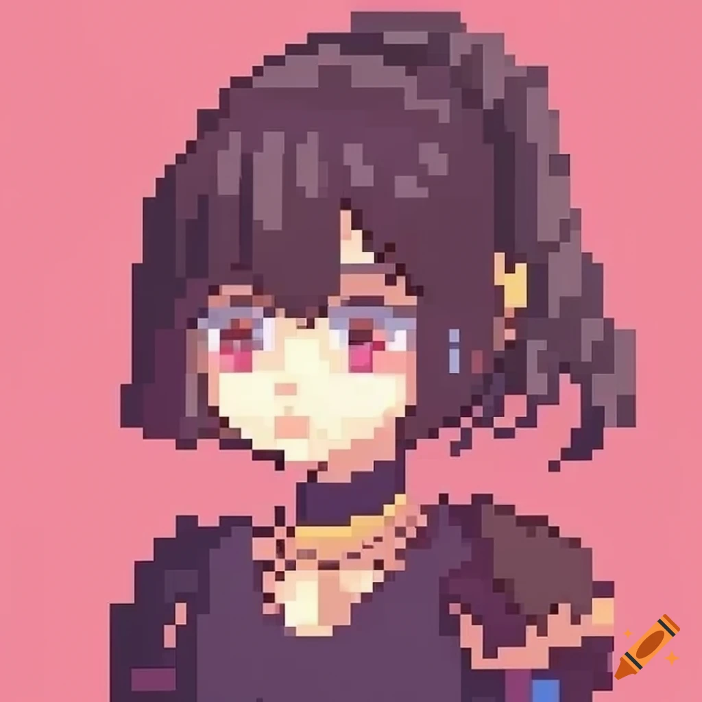Draw character anime or your photo in cute style, pixel art by  Indum_afrianto | Fiverr
