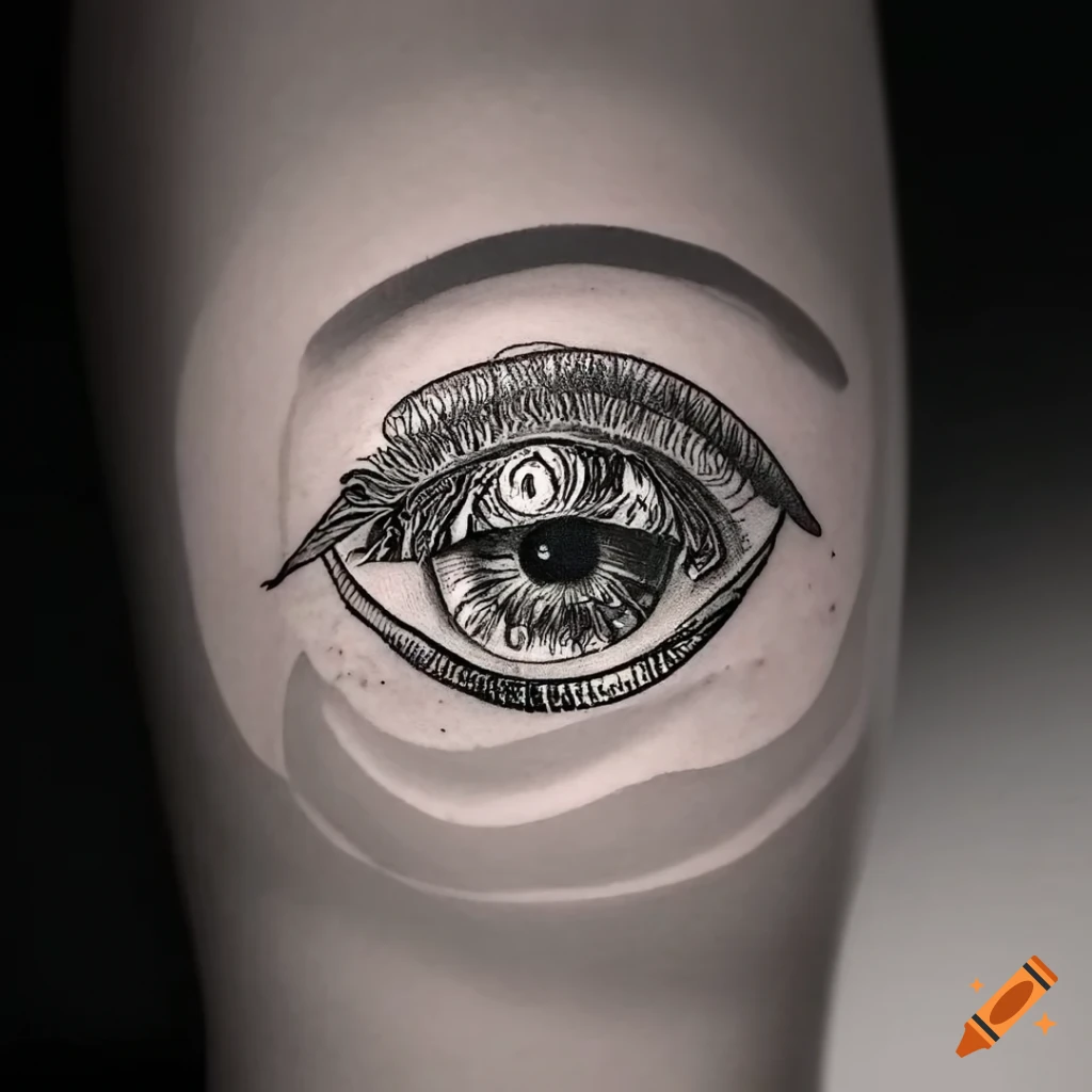 Eye Tattoo Design – Naira – Coyote Tattoo Designs