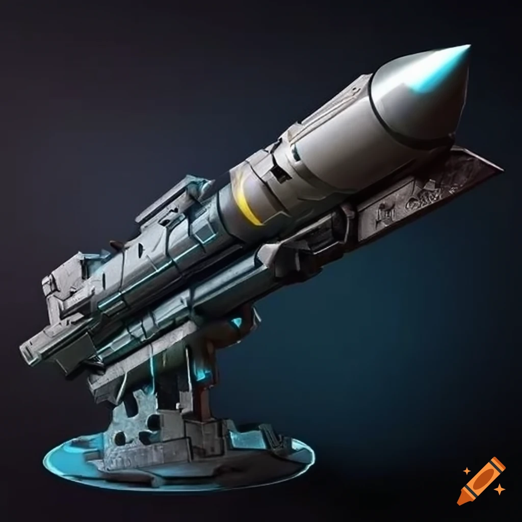 Scifi missile launcher on Craiyon