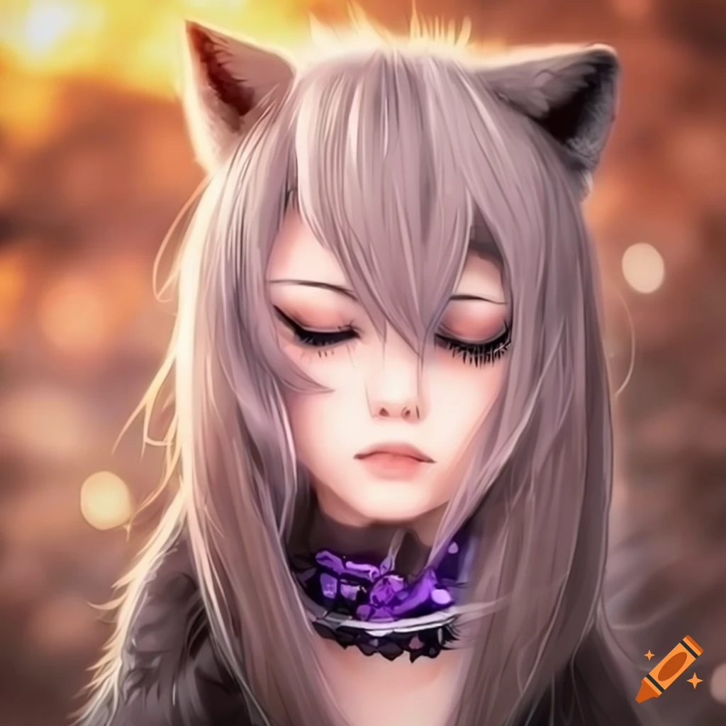 AI Art: wolf girl by @user-1592936507566654015 | PixAI