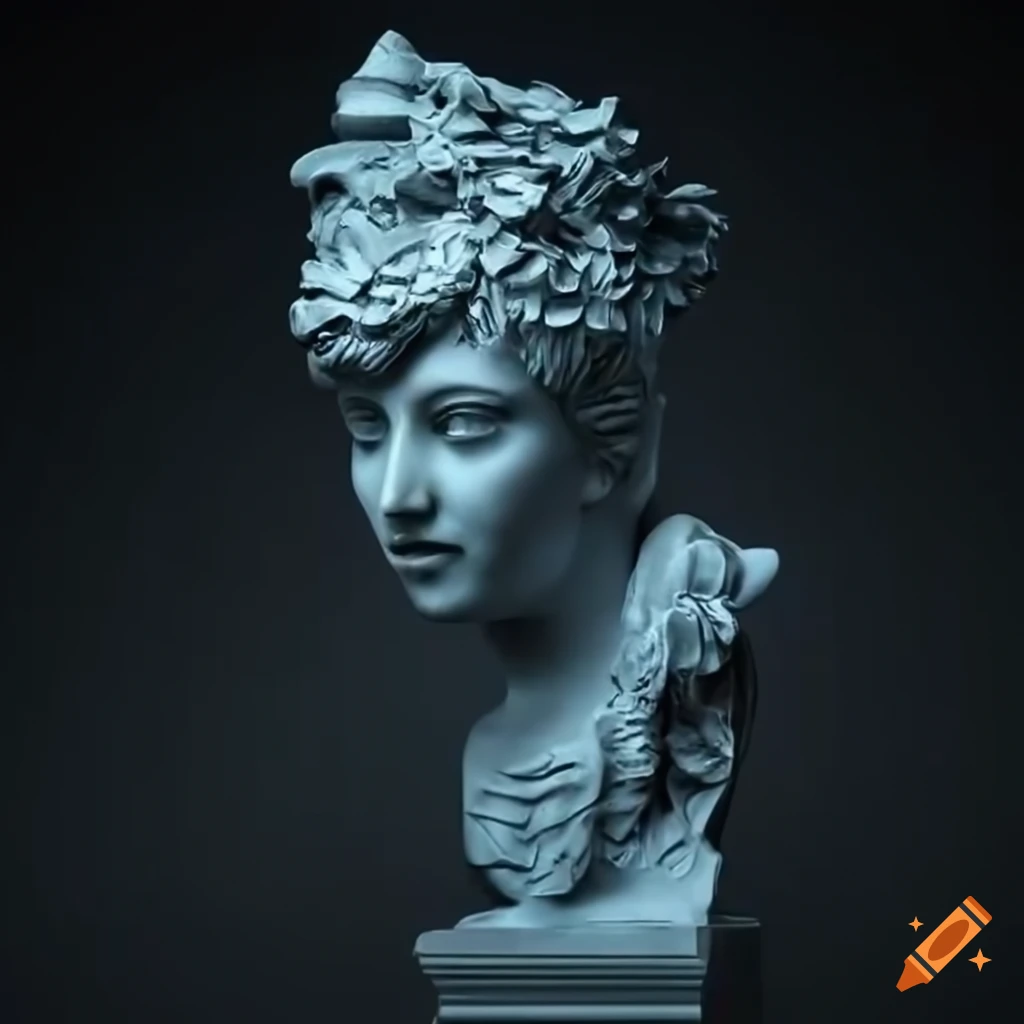 Sculpture, extraordinary details, extremely high definition, hyper