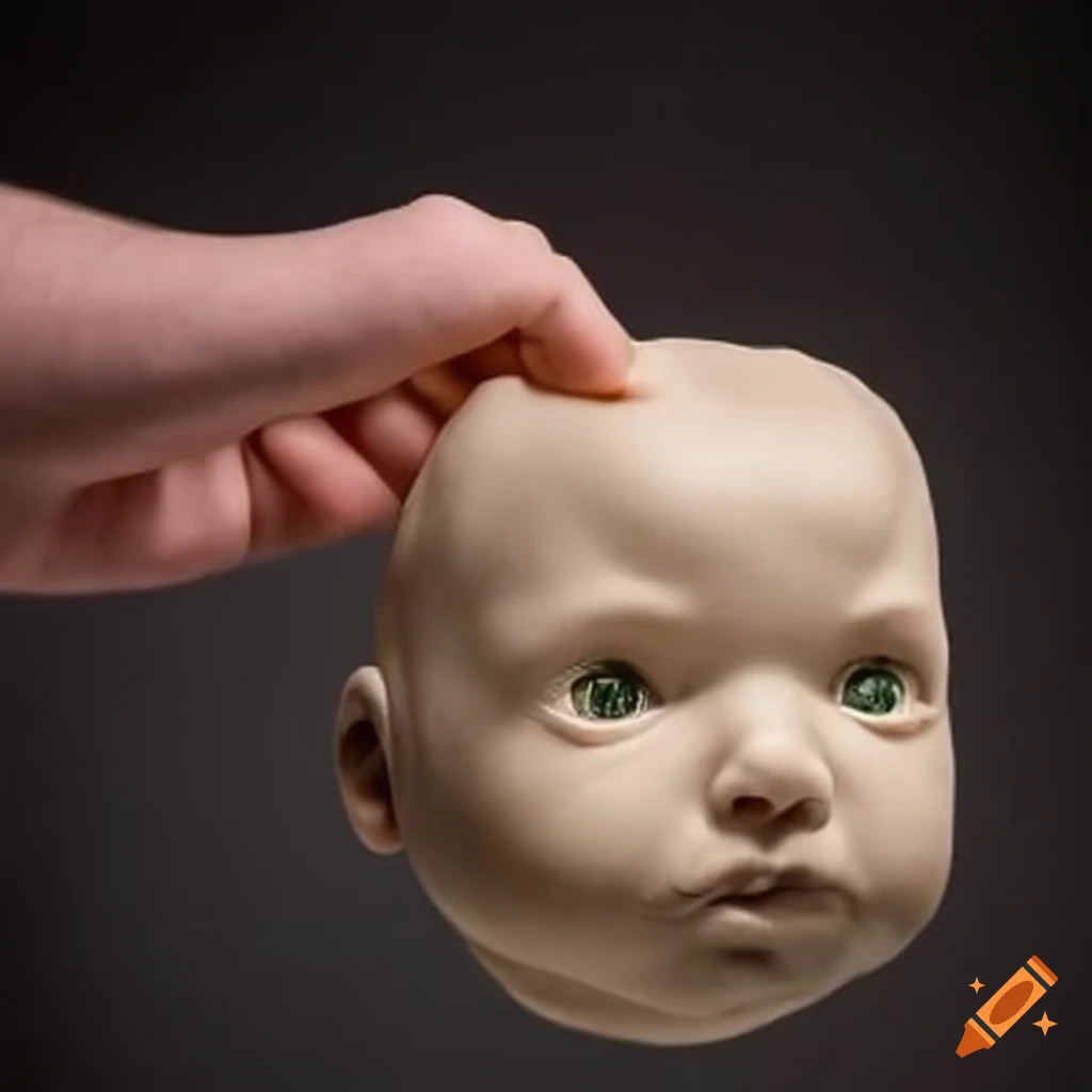 Us currency folded into the shape of a baby