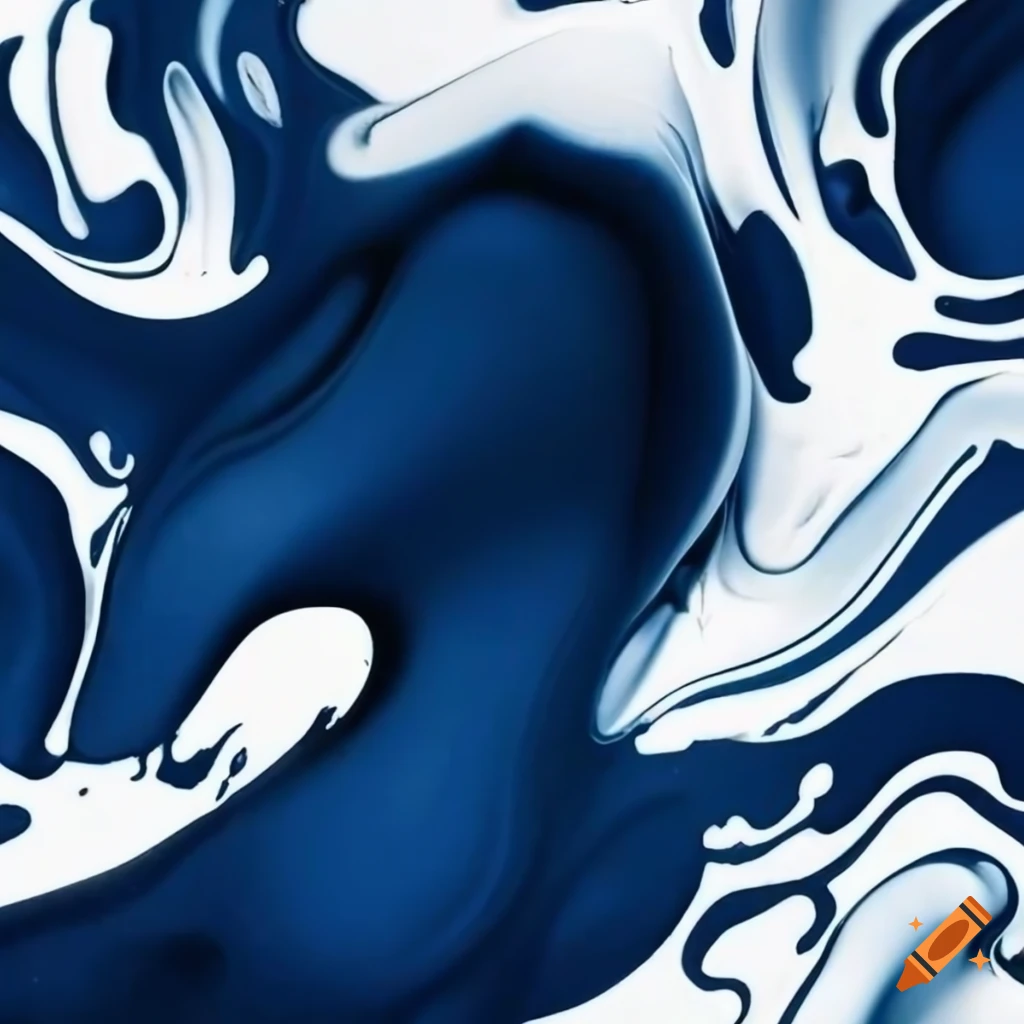 dark blue paint splash