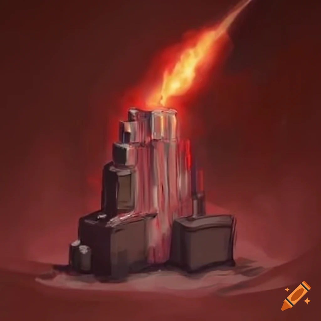 Redstone energy conduits on Craiyon