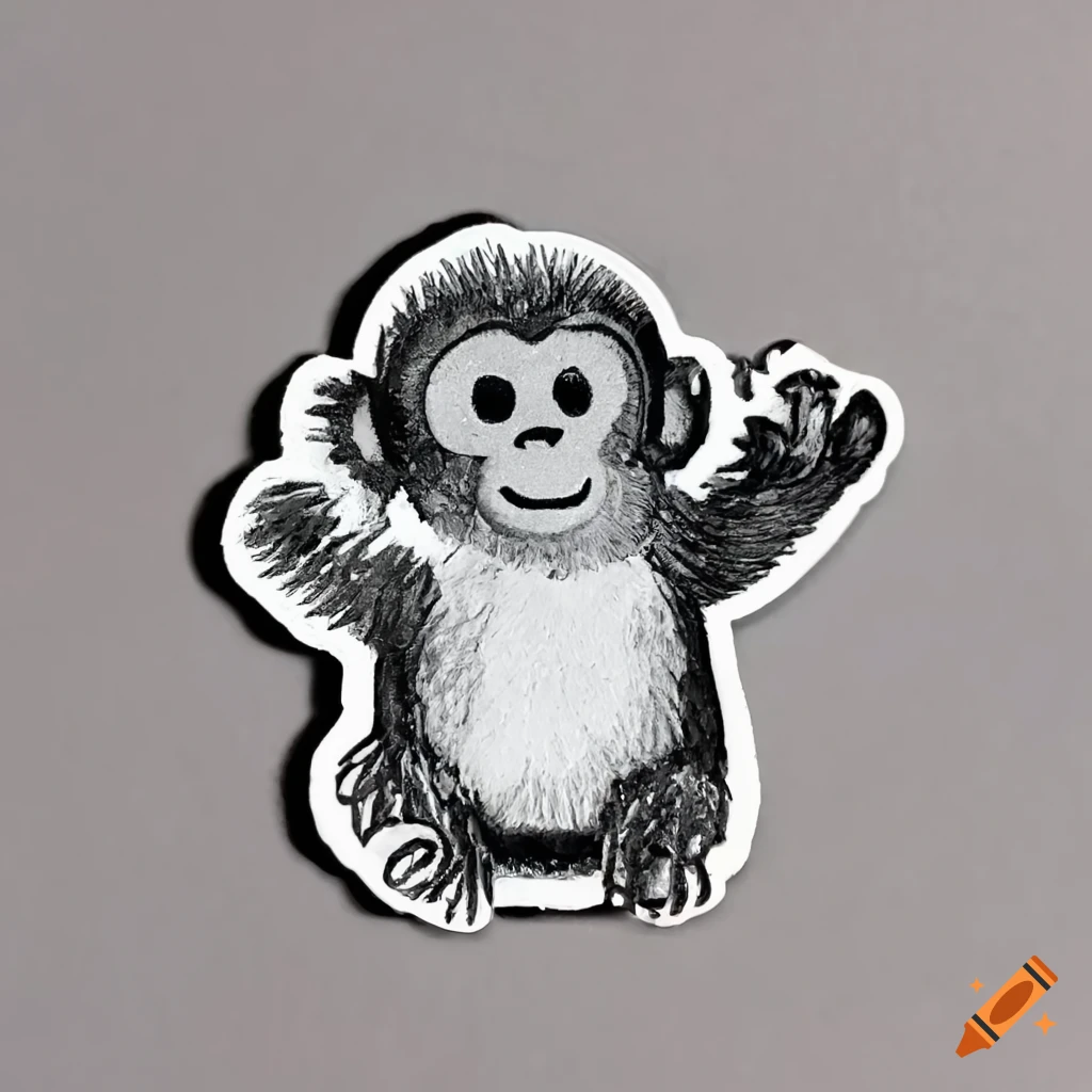 One Line Hand Drawing Marmoset Monkey Outline Icon Stock Vector -  Illustration of marmoset, hand: 215338189