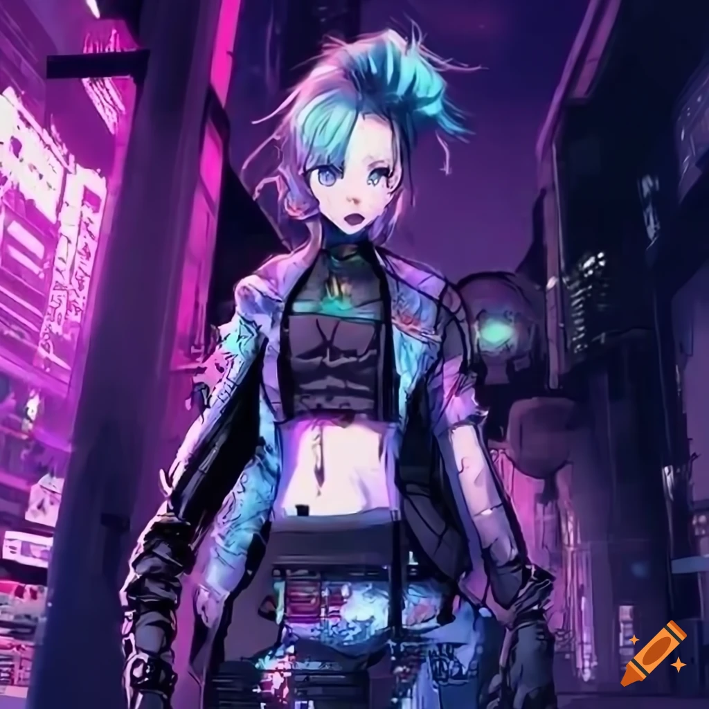 Cyberpunk: Edgerunners Anime Debuts a Colorfully Violent Clip