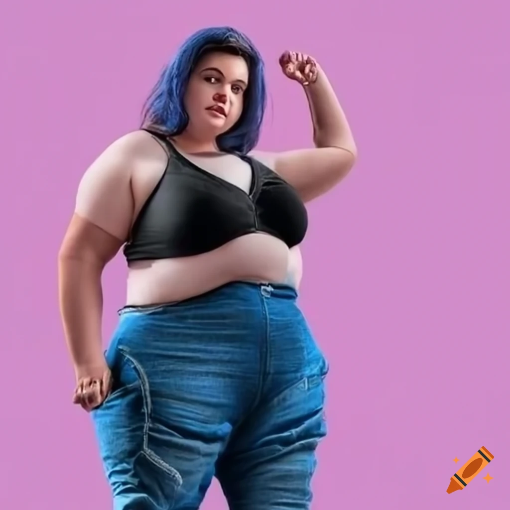 fat girls can wear crop tops