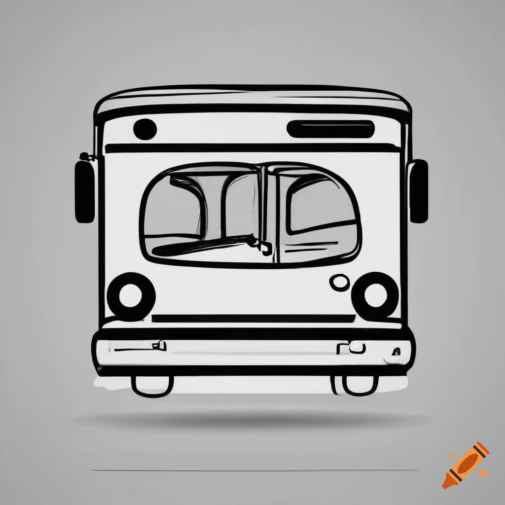 Simple Drawing School Bus Advertising Background Backgrounds | PSD Free  Download - Pikbest