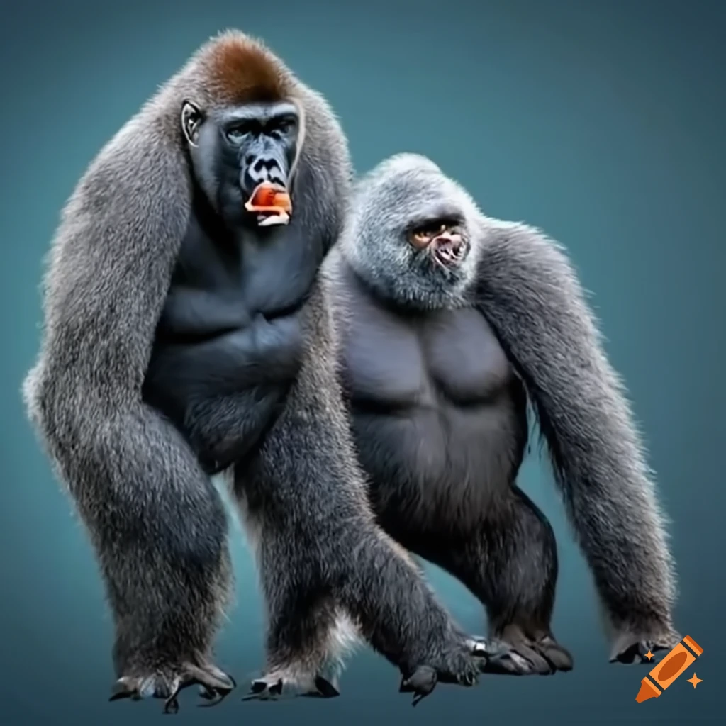 Gorilla Animation Stock Illustrations – 242 Gorilla Animation Stock  Illustrations, Vectors & Clipart - Dreamstime