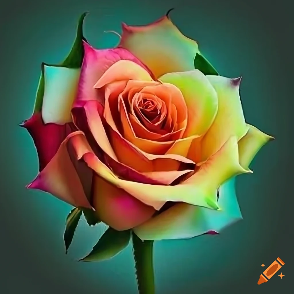 Beautiful Mixed Color Rose Bouquet Hd