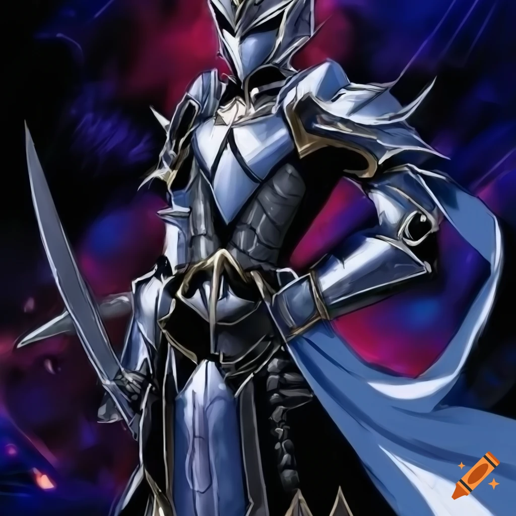 Black Knight Anime Stable Diffusion prompt - Midjourney